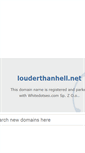 Mobile Screenshot of louderthanhell.net